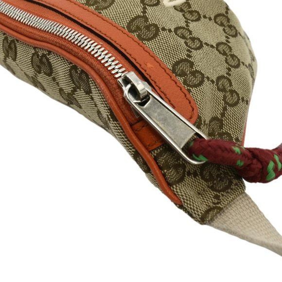 GUCCI  X North Face Canvas Waist Belt Bag Beige - Picture 4 of 15